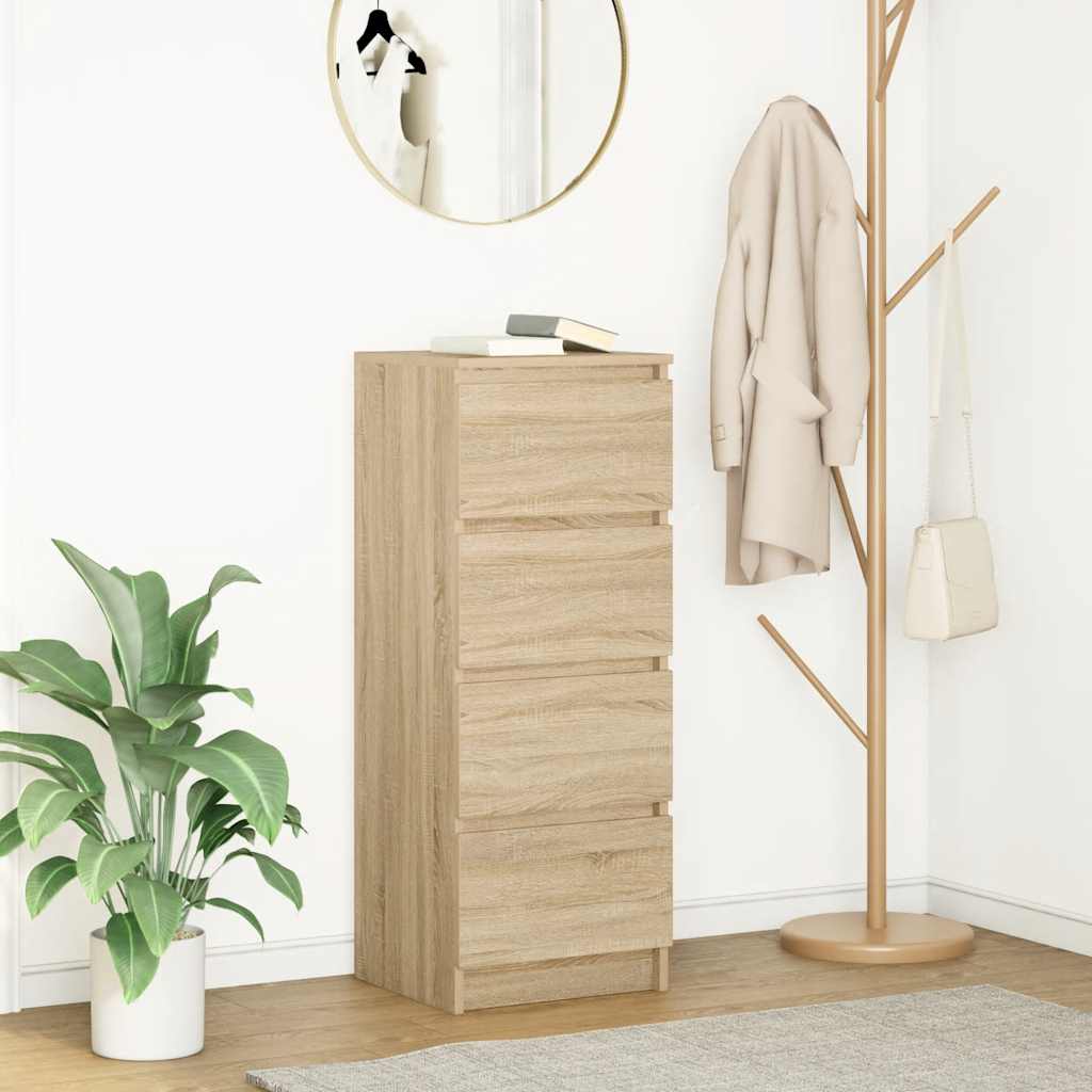 Sideboard Sonoma Oak 37.5x35x99 cm Engineered Wood